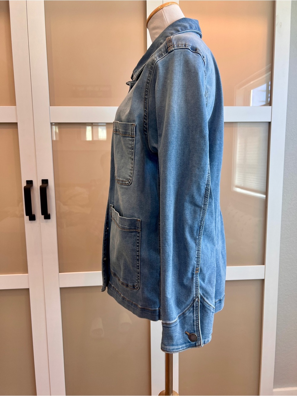 Denim Chore Jacket - Picture 2 of 9